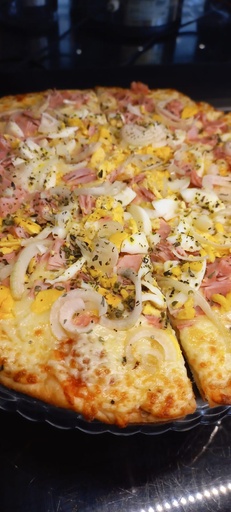 Pizza Grande Assada Portuguesa